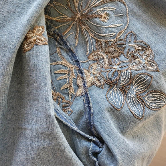 Ruby Rd. Jean jacket . - Picture 2 of 3